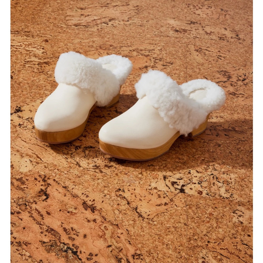 Shearling Lined Clogs